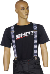 Bike It Motorcyclist Braces - Route 66